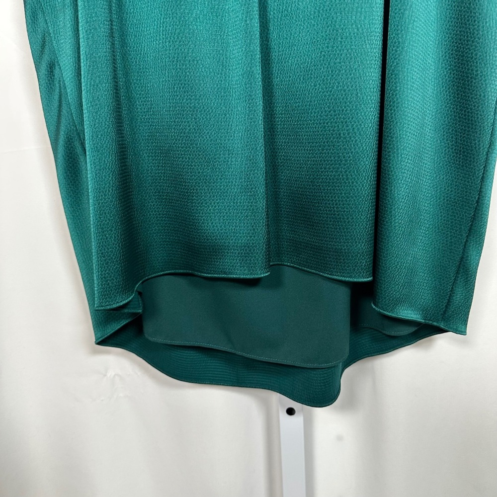 NWT Trina Turk Green Acacia Manhattan‎ Dropped Waist Dress XL Feminine Party - Picture 6 of 10
